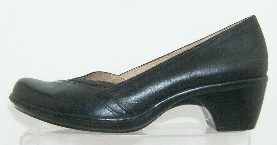 clarks block heels