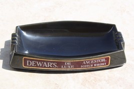 Vintage Dewar&#39;s De Luxe Ancestor Scotch Whisky Porcelain Ashtray Wade En... - $38.52