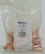 Nibco 9001100 Copper Coupling 1/2 Inch C x C 50 piece Bag image 1