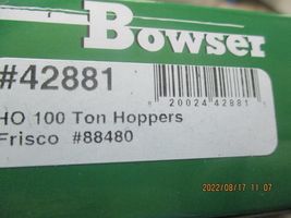 Bowser # 42881 Frisco 100-Ton Hopper # 88480 HO Scale image 6