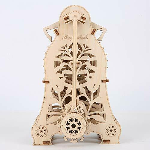 GuDoQi 3D Wooden Puzzle, Wooden Pendulum Clock, Mechanical ...