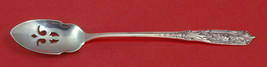 Milburn Rose By Westmorland Sterling Olive Spoon Pierced Long 7 3/8" Custom  - $65.55