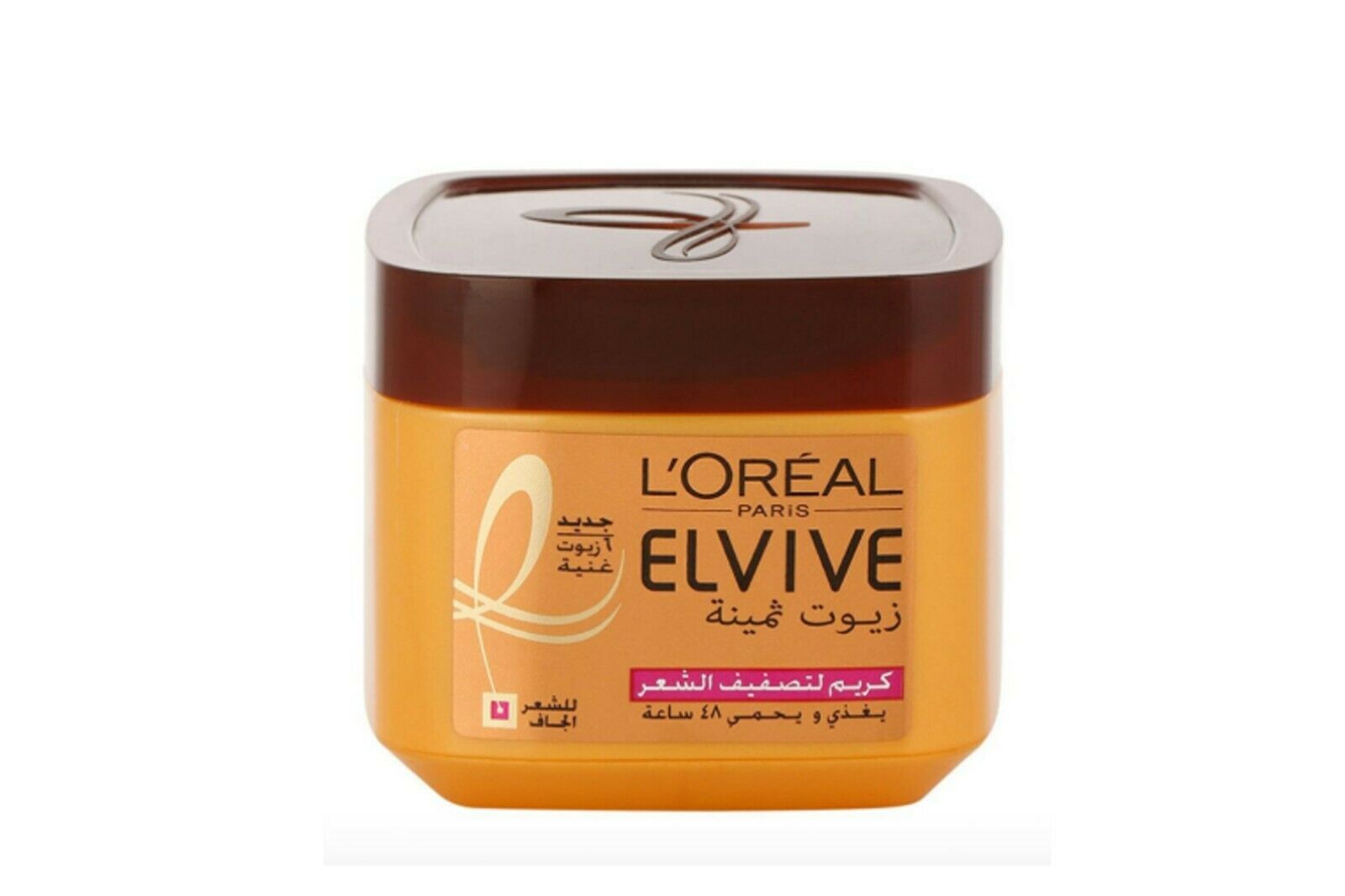 200ml L'oreal Elvive Extraordinary OIL STYLING CREAM JAR for Dry Hair