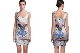 Minnie Mouese Art Cute Bodycon Dress - $22.99+