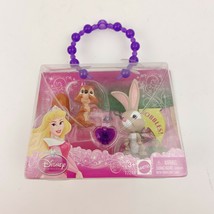 Disney Princess Aurora Bobbles Woodland Animals Rabbit Bracelet New - $18.76