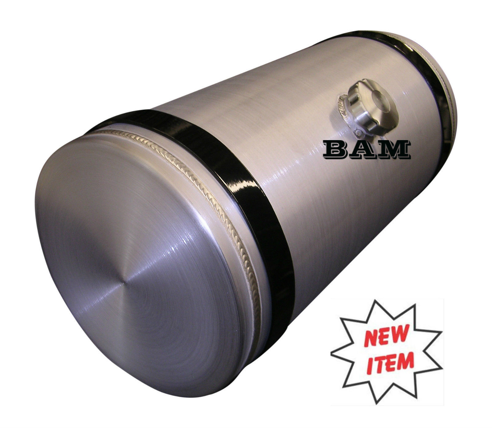 8x26 End Fill Spun Aluminum Fuel Tank Dune Buggy Ratrod Gas Tank 5.5