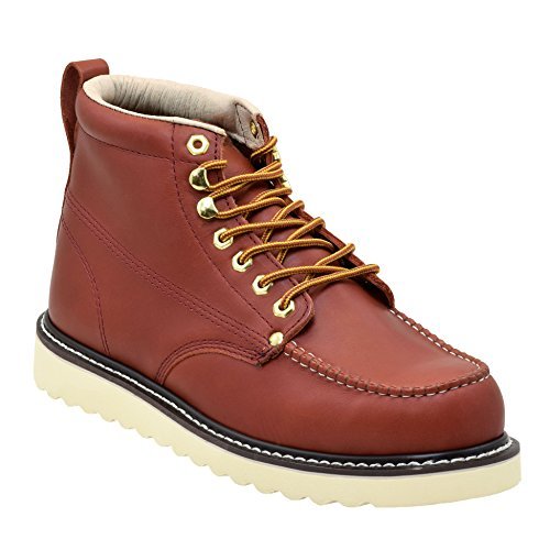 golden fox moc toe work boot
