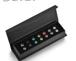 Earrings set crystal from swarovski round earrings for women 2018 new fashion stud thumb155 crop