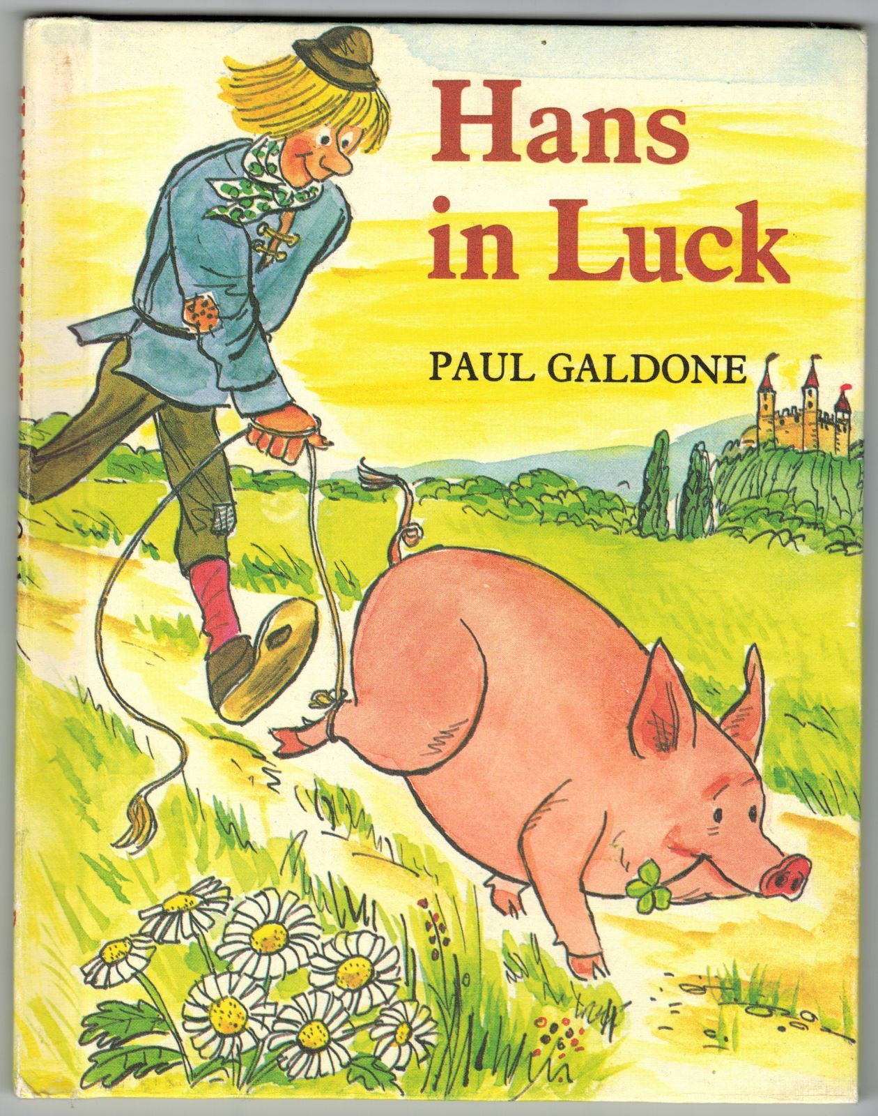 Vintage 1979 Hans In Luck Parents Magazine Press Paul Galdone HC 1ST Ed