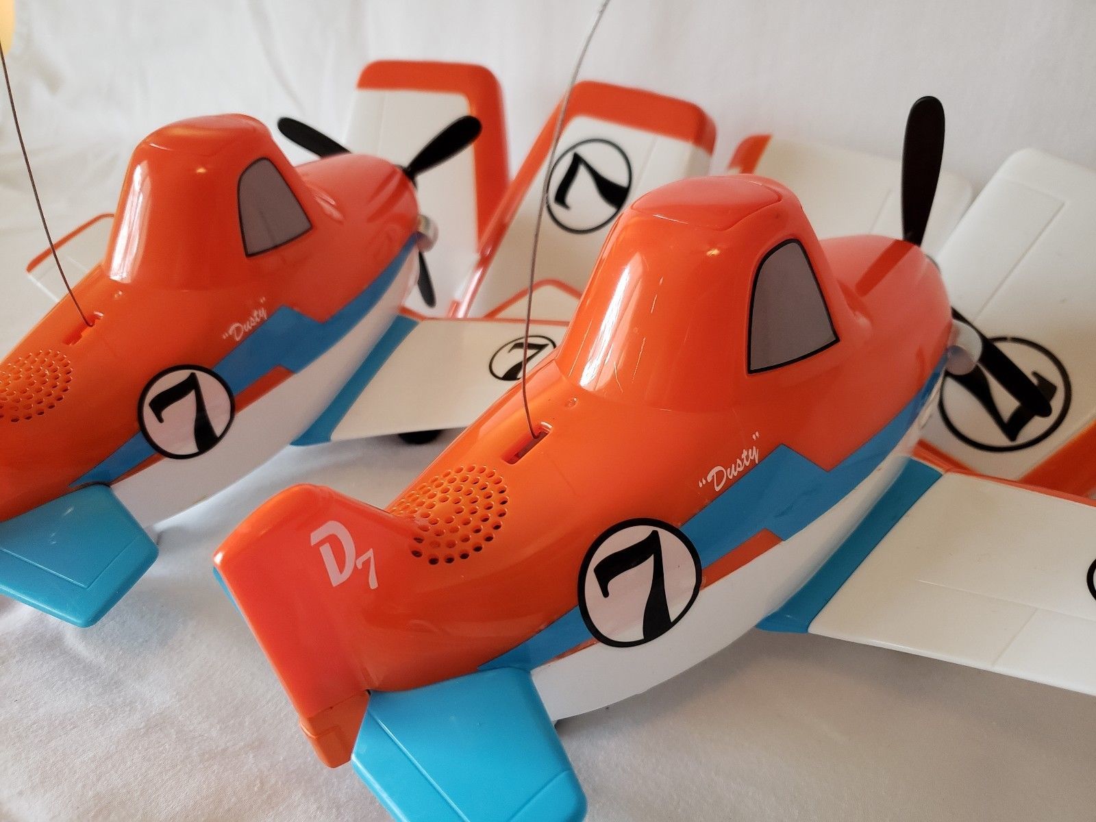 dusty toy plane