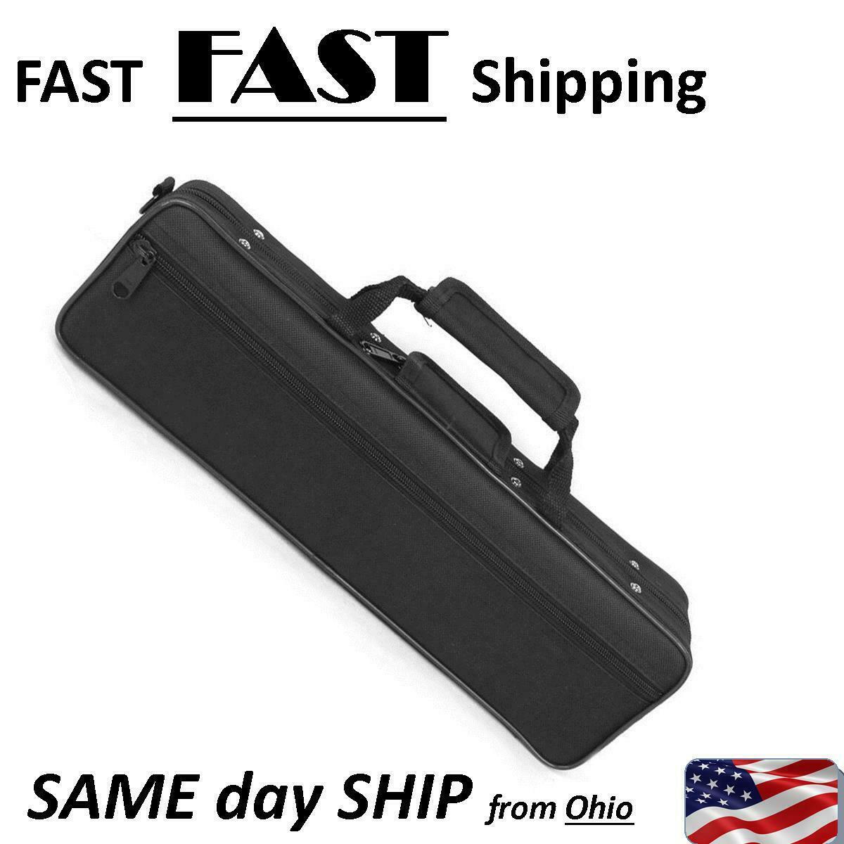 NEW - Nylon Padded Flute Bag Carry Case Cover