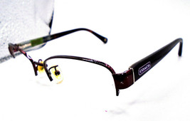 Coach BETTIE HC 5004 9032 Purple 53-16-135 Half Rim Womens Eyeglasses Fr... - $29.49