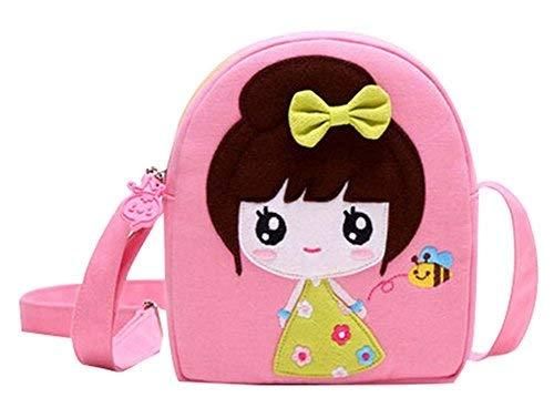 PANDA SUPERSTORE Cotton Cloth Bag Children Bag Princess Messenger Bag Travel Sho