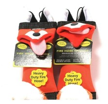 2 Count Hyper Pet Fire Hose Friends Squeaky Dog Toy Double Layer Extra Strong