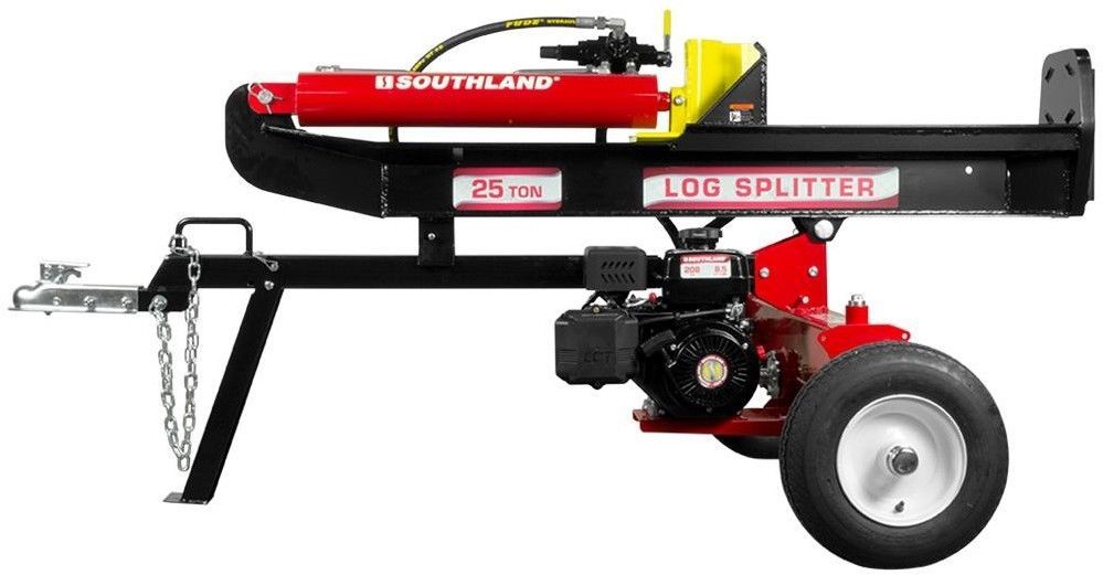Southland Gas Log Splitter 25Ton 208cc Horizontal Vertical Splitting 2