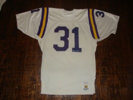 Vintage Minnesota Vikings Sand Knit Authentic Pro Cut 70s 80s Jersey 40  - $395.99