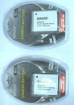 2 NB-6L Batteries for Canon D10 PC1355 S90 S95 SX240 SX260 SD770 SD980 SD1200 - $22.45