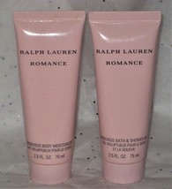 Ralph Lauren Romance Body Moisturizer &amp; Shower Gel - 2.5 oz/75 ml Each Tube - $29.90