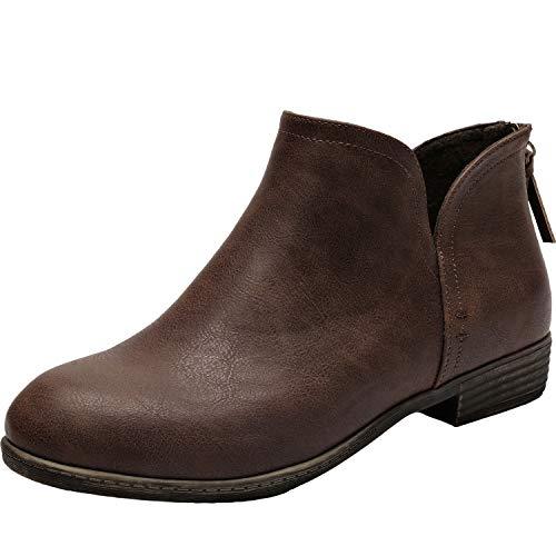 womens wide boots low heel