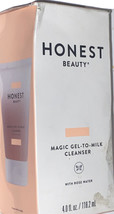 Honest Beauty Magic Gel-To-Milk Cleanser + Rose Water - 4 oz / 118 mL - $16.99