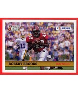 1992 Courtside #123 Robert Brooks RC football card - $0.01