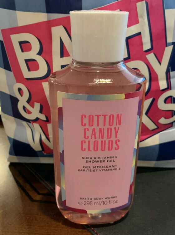 BATH & BODY WORKS COTTON CANDY CLOUDS SHOWER GEL BODY WASH CANADIAN