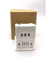 New Creative Crafts “FIRE Company” SE171  Ready to Paint  Christmas House - $49.56