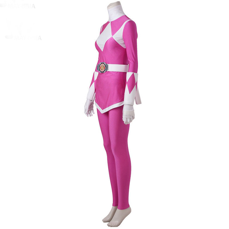 Zyuranger Ptera Ranger Mei Cosplay Costume Pink Ranger Cosplay Adult ...