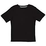 Primary image for NWT French Toast Boys' Size Large (10/12) Black 2x2 Rib Tee Shirt