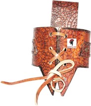 Medieval Viking Leather Belt Attachment Genuine Leather Hanger/Holster/Holder