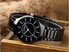 SINOBI Top Brand Luxury Wrist watches Waterproof Full Steel Watch Men Watch Fash - $18.59