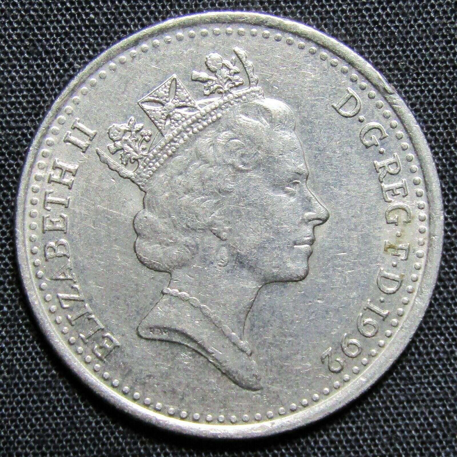 1992 Great Britain 10 Pence Coin Decimal Coinage
