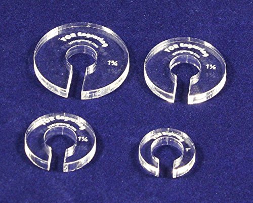 Is 1/4 Bigger Than 1/3 14 Mm Hopper Foot Templates 1", 1 1/4", 1 1/2", 1 3/4" for Greater Than