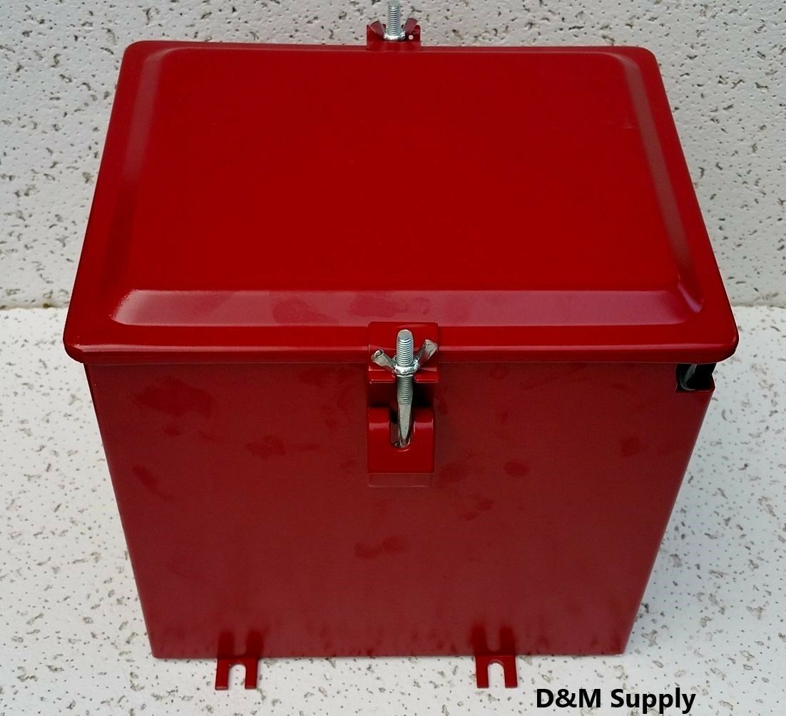Deluxe Farmall IH International Tractor Super A C painted battery box