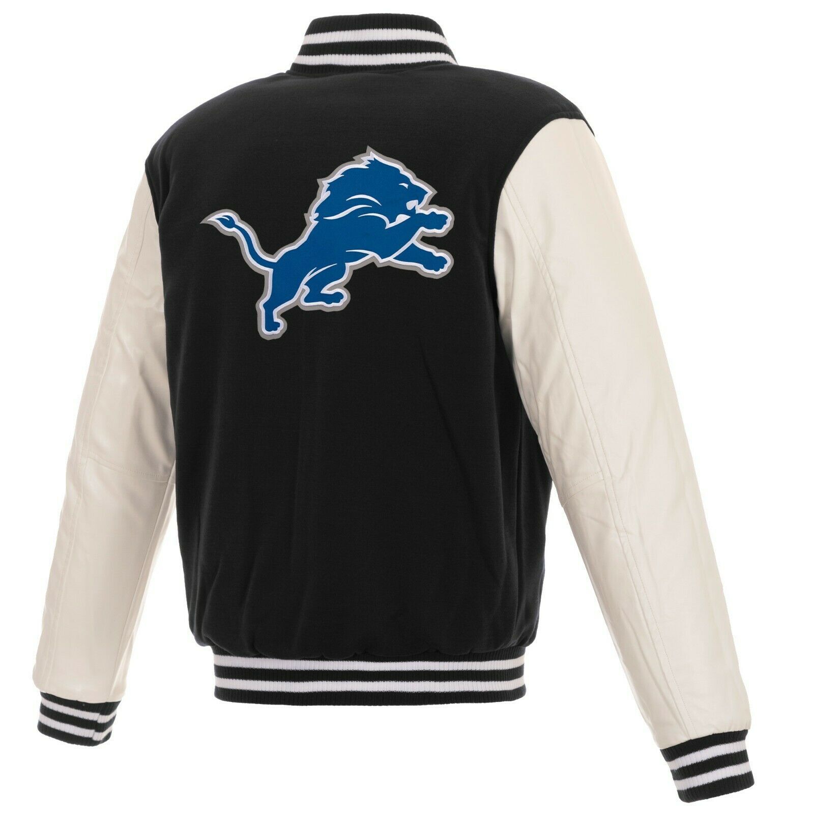 NEW WITH TAG STARTER DETROIT LIONS FULL ZIPP WITH HOOD WINTER JACKET SIZE  XXL