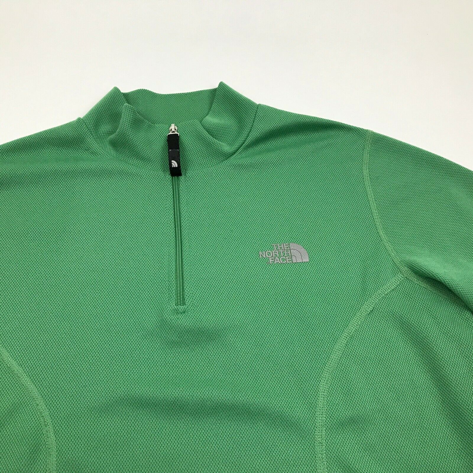THE NORTH FACE Flight Series 1/4 Zip Mock Dry Fit Polo Long Sleeve Size ...