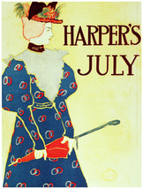20x30&quot;Decoration poster.Interior design.Harper&#39;s.Blue dress.Red umbrella... - $25.65