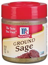 Mc Cormick Ground Sage .6oz (4 Pack) - $19.79