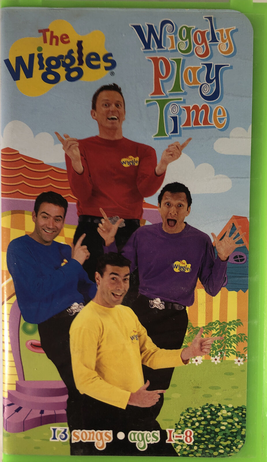 The Wiggles-Wiggly Play Time(VHS 2001)TESTED-RARE VINTAGE COLLECTIBLE ...