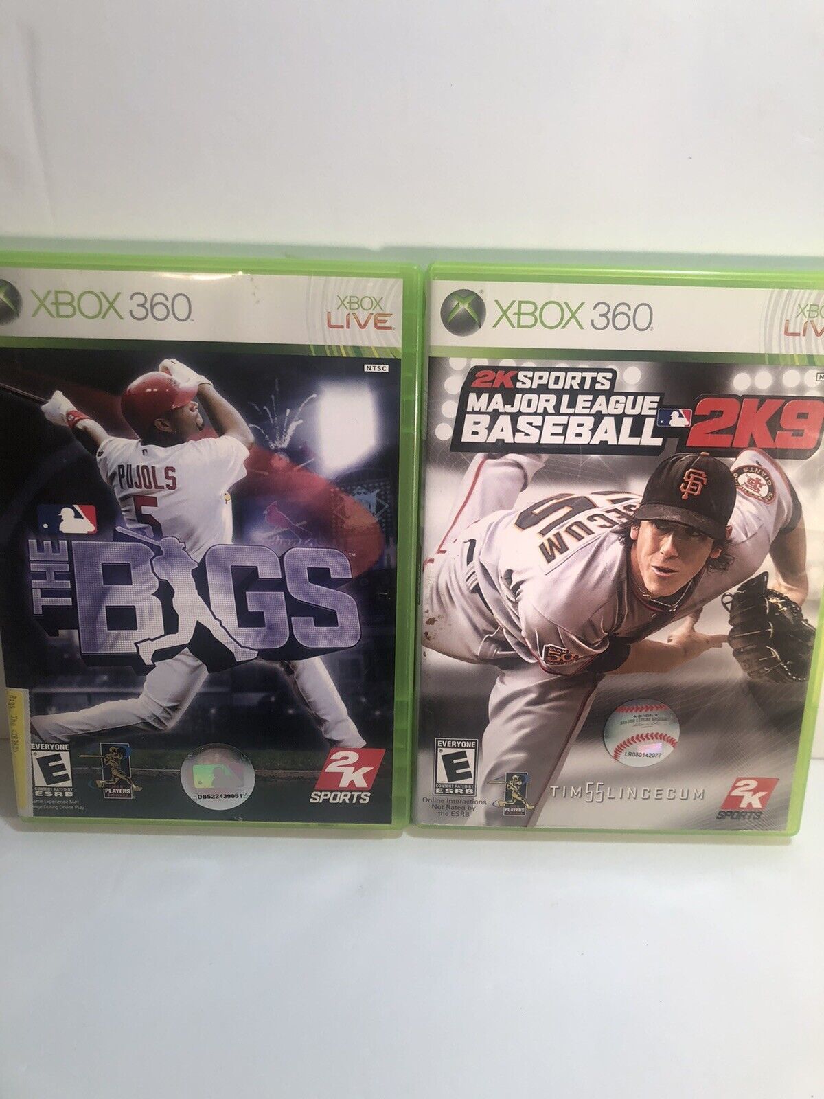 Major League Baseball 2K9 MLB Xbox 360 COMPLETE Xbox 360 The Bigs 2K