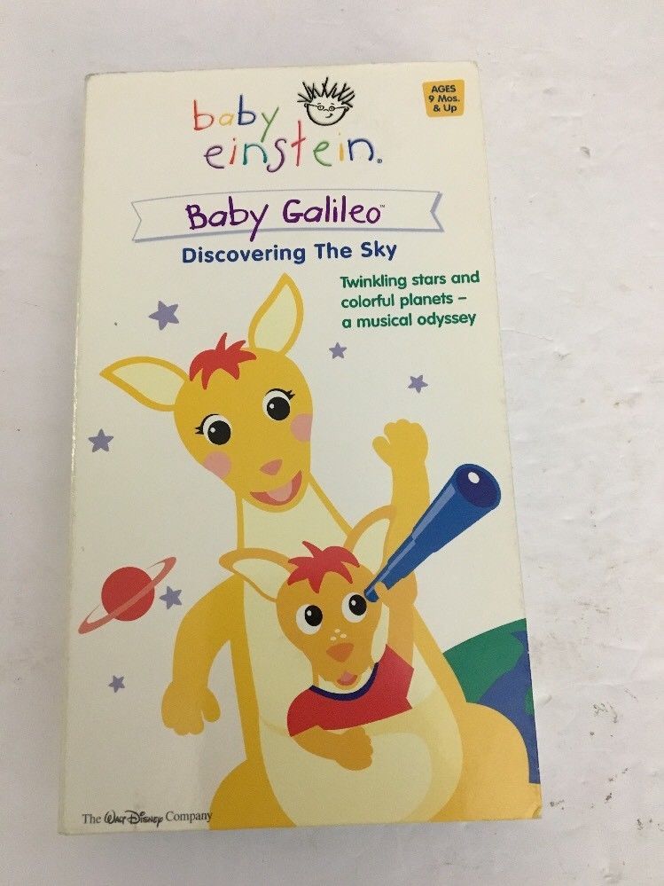 Baby Galileo-Baby Einstein-VHS 2003-TRSTED-RARE VINTAGE COLLECTIBLE ...