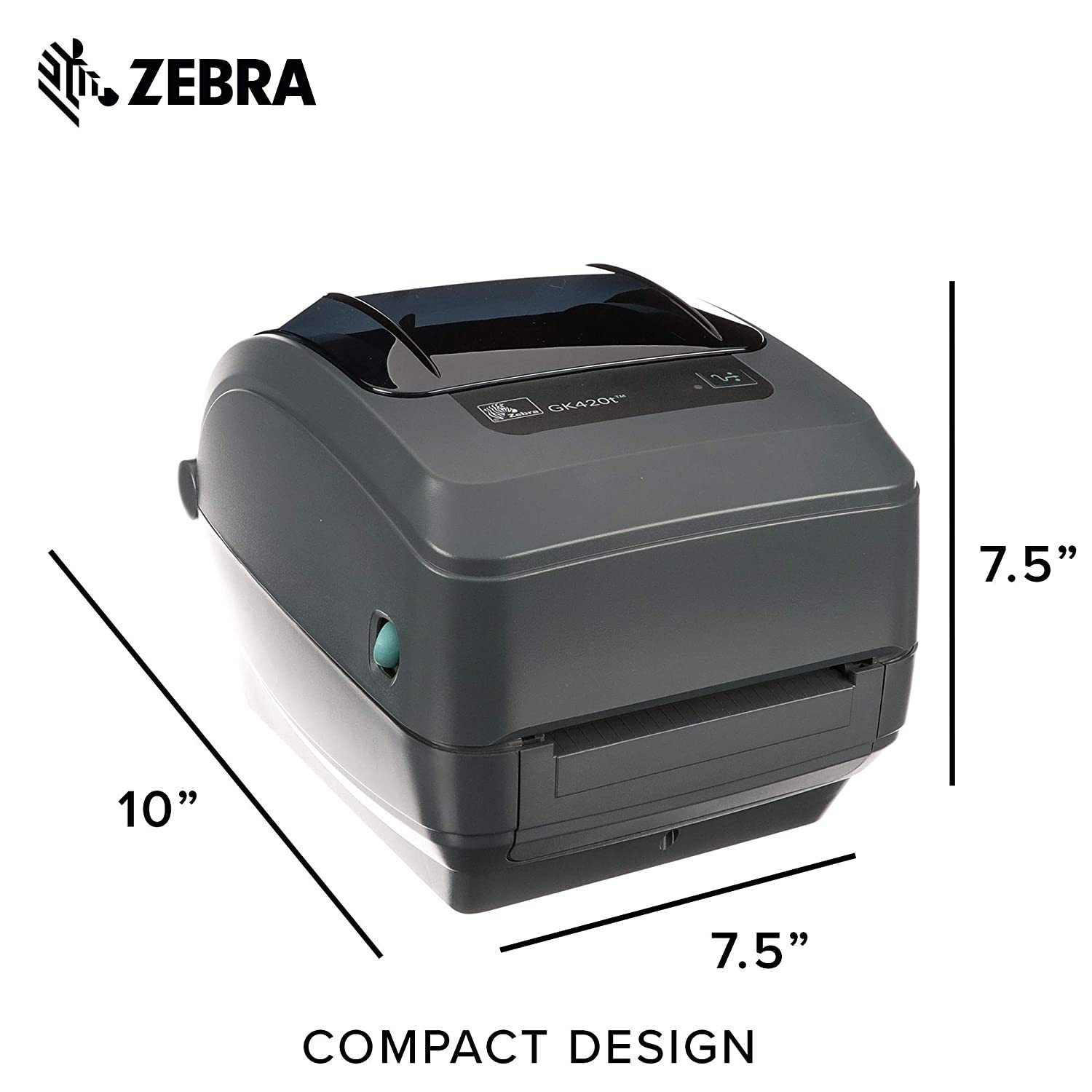 Zebra GSeries GK420t Thermal Monochrome Label Printer (GK42102510000