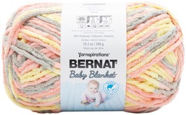 Bernat Baby Blanket Big Ball Yarn-Spring Blossom - $18.53