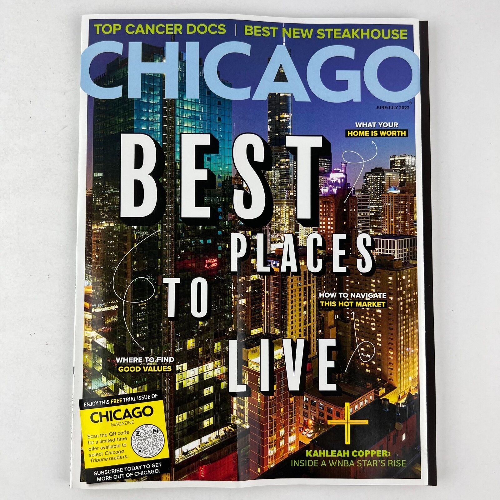 Chicago Magazine Best Places To Live June/July 2022 Magazine Back Issues
