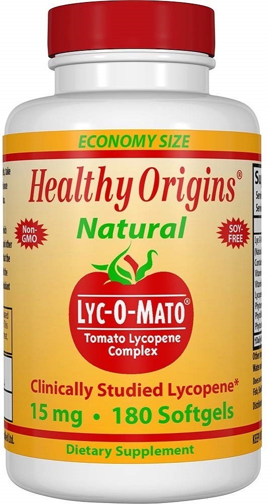 Healthy Origins Lycopene, 15 Mg, 180 Softgels Dietary