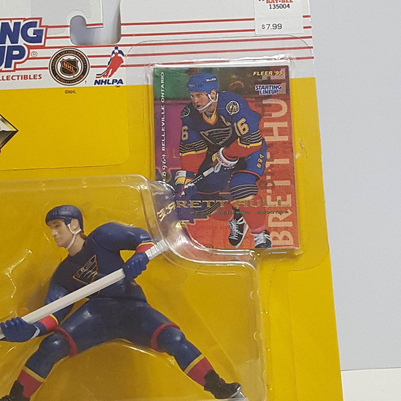 Louis Blues figurine 1995 Starting Lineup Brett Hull St