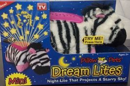 Dream Lites Mini Zippity Zebra Night Light Pillow Pets   (4 inch mini) - $10.99