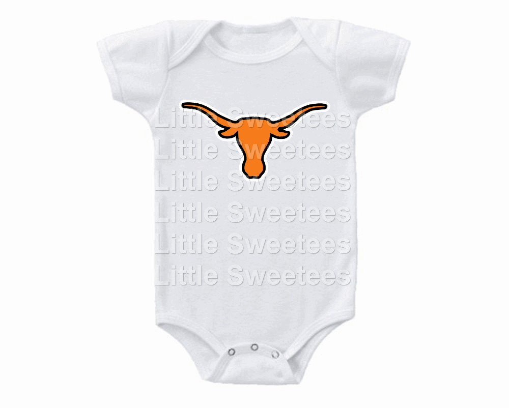texas longhorns onesie