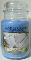 Yankee Candle Large Jar Candle 110-150 hrs 22 oz  FRESH COMFORT - $34.55