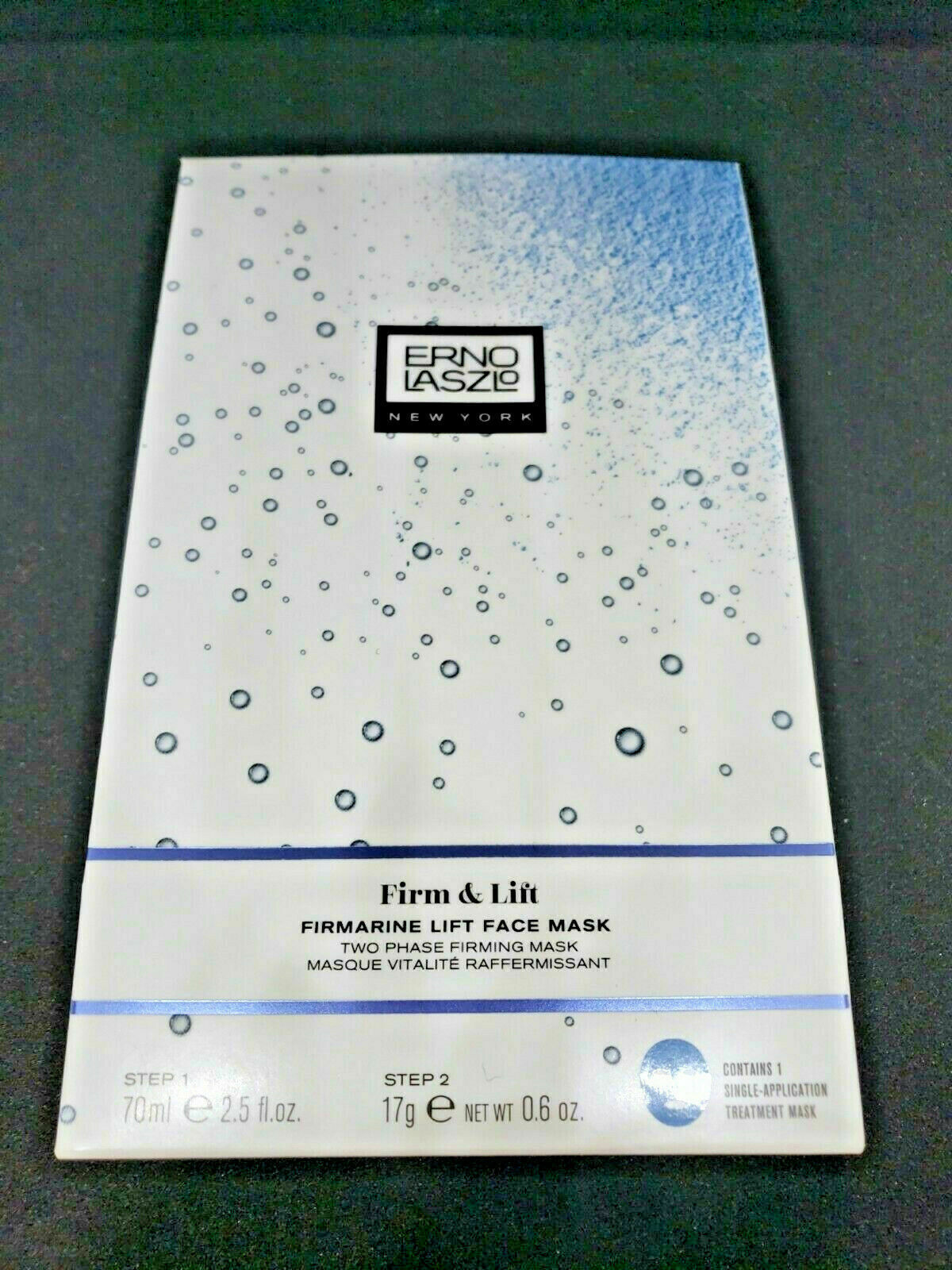 New & Sealed Erno Laszlo Firm & Lift Firmarine Lift Face Mask - $13.85